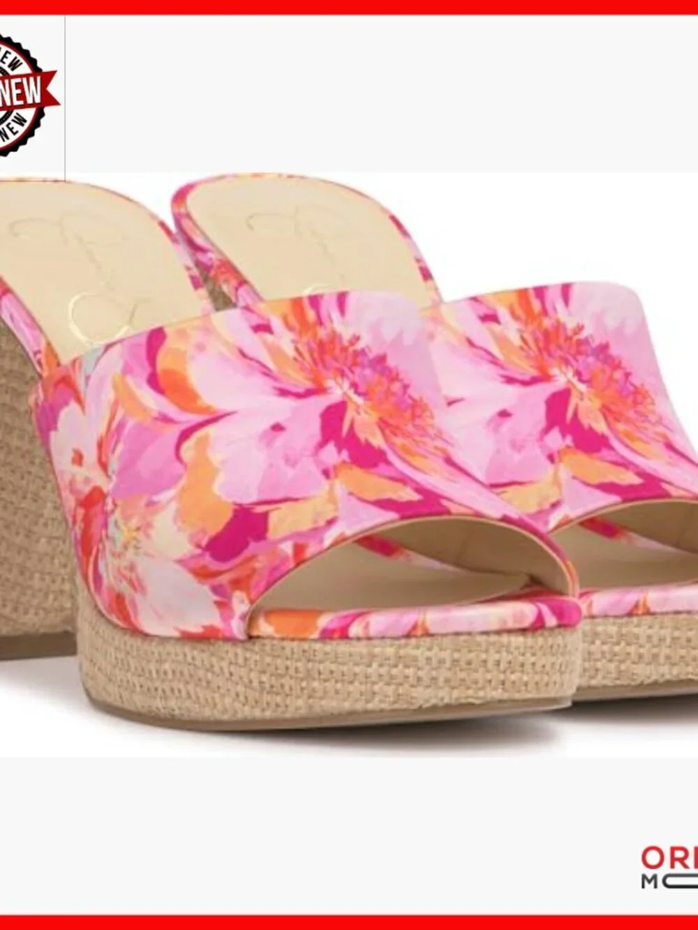 Satin Platform Wedge Sandals 3.7 Inch Heel Mule Slides